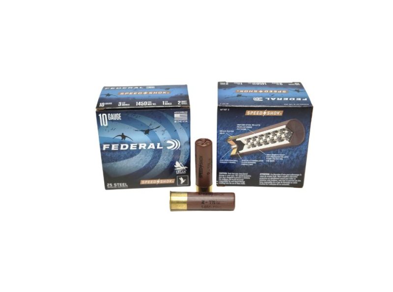 Federal SpeedShok 10 Gauge 3.5 1 12 oz 2 Steel Shot