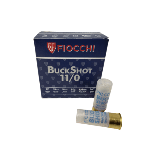 Fiocchi Practical Shooting 12 Gauge 00-Buck 2-3/4′′ 9 Pellet 1oz – 165 Rounds (LOOSE in box) [NO TAX outside Texas]